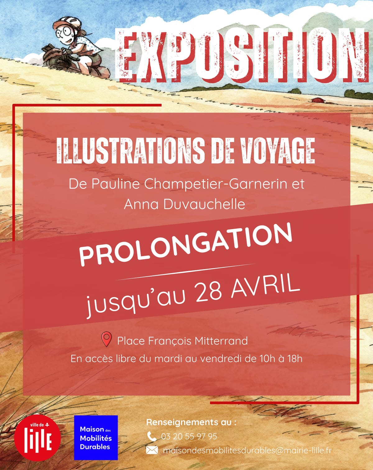Exposition "Illustrations de voyages&...