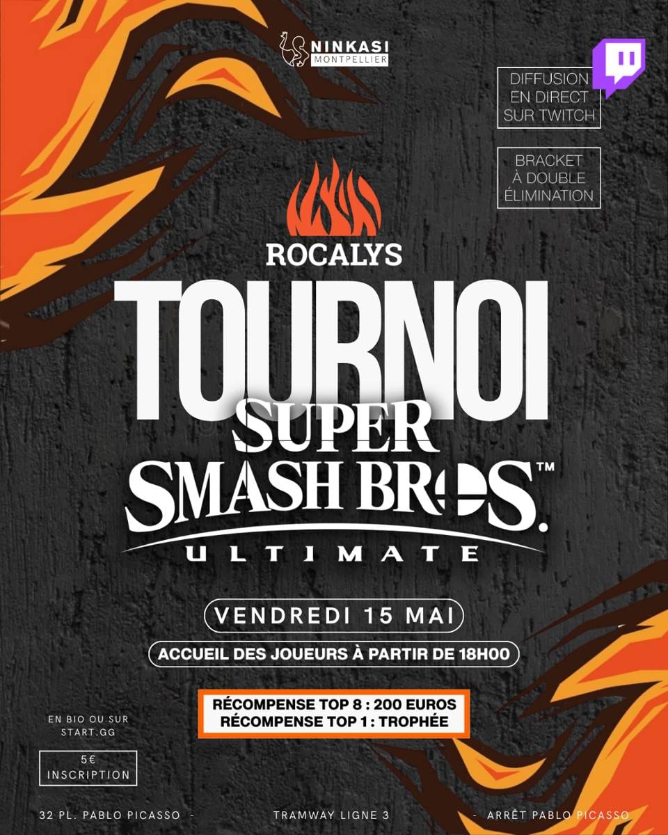 TOURNOI SUPER SMASH BROS ULTIMATE