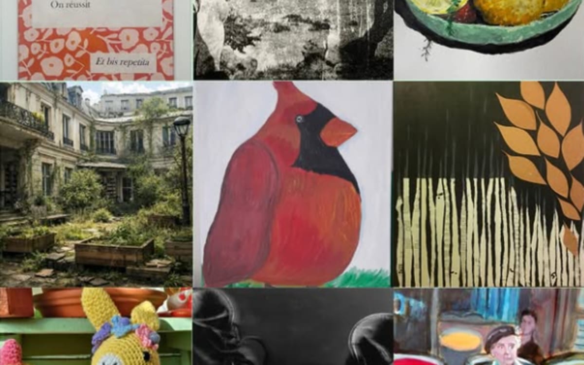 L'art entre les livres : les bibliothécaires exposent
