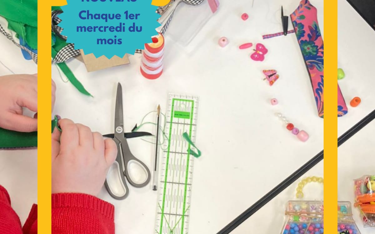 Atelier couture avec Emmaüs Défi