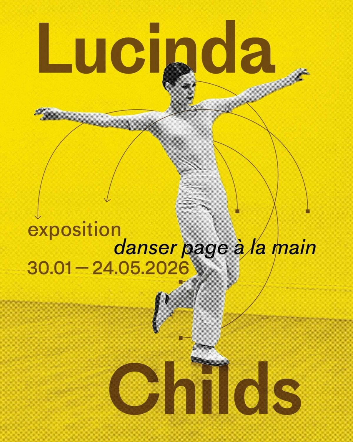 Lucinda Childs – danser page à la main